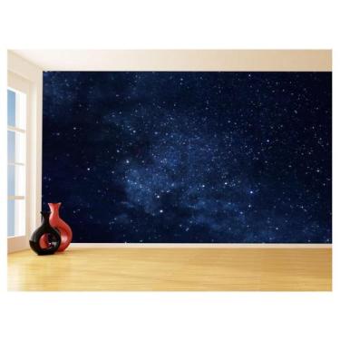 Imagem de Papel De Parede 3D Espaço Estrelas Galáxia Luz 3,5M Nsp99 - Você Decor