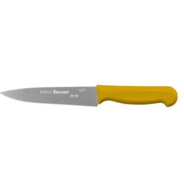 Imagem de Faca para Carne Lâmina Reta Larga 30cm Amarela Starrett BKY303-12