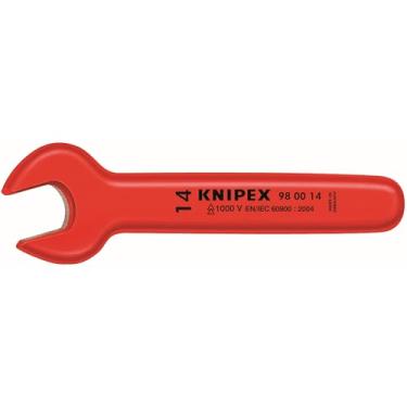 Imagem de KNIPEX Ferramentas – Chave de extremidade aberta, 15 mm, 1000 V isolada (980015)
