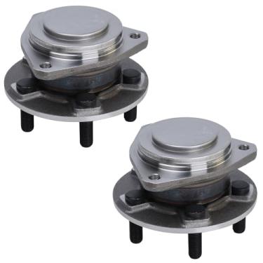 Imagem de PAROD Conjunto de cubo e rolamento de roda dianteira 513325 2 peças adequado para Chrysler 300 2012-2020, Dodge Challenger, Dodge Charger RWD 3.6L 5.7L