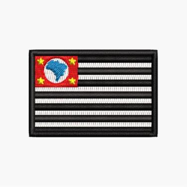 Imagem de Bandeira do Estado de São Paulo - Talles Bordados