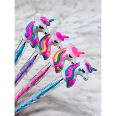 Imagem de KIT 12 Lapiseira Troca Ponta Lápis Refil Material Escolar Papelaria Fo