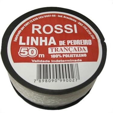 Imagem de Linha Para Pedreiro Trancada Rossi 50M - Kit C/12 Pecas - UNIFIO