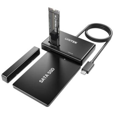 Imagem de Adaptador de Gabinete SSD M.2 NVMe Unitek - 10 Gbps USB 3.2 Gen 2