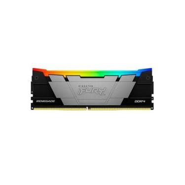 Imagem de Memória Ram Kingston Fury Renegade Ddr4 8Gb 3200Mhz Rgb Preto Kf432C16