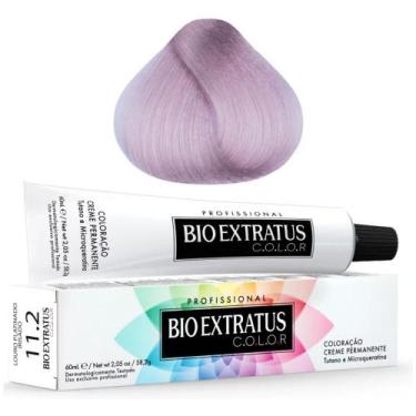 Imagem de Coloração Creme Bio Extratus 11.20 Louro Platinado Irisado
