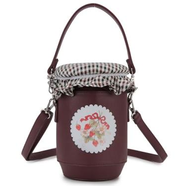 Imagem de ENJOININ Bolsa divertida para mulheres, bolsa tiracolo de corrente exclusiva para adolescentes com alça de ombro ajustável, Jam, Large