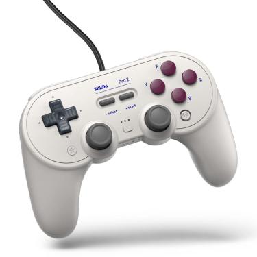 Imagem de Controlador com fio 8BitDo Pro 2 para Switch, Windows e muito mais