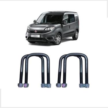 Imagem de Grampo de elevação doblô 2cm 4cm suspensão lift com porcas - Borfix