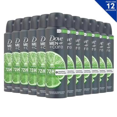 Imagem de Kit com 12 Desodorantes Dove Men 150ml, Limão
