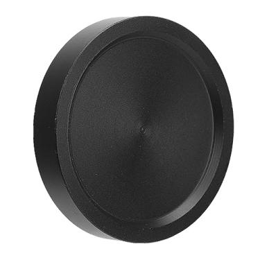Imagem de Telescópio lente ocular, M54x0.75 Telescópio Caps de poeira Tampa de poeira interna Tampa de lente de alumínio de alumínio preto Aparência de acessórios astronômicos