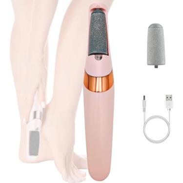 Imagem de Lixa Lixador de Pé Elétrico Removedor de Calos Para os Pés Portátil Recarregável Lixa Esfoliador Pedicure DISTRIBUIÇÃO EXCLUSIVA KRORE