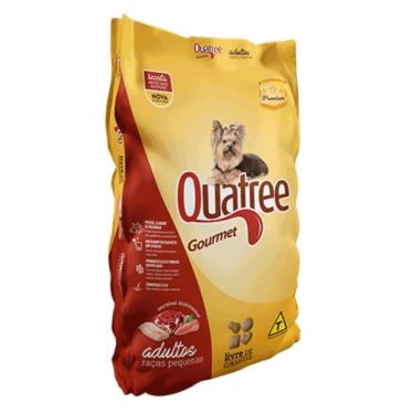 Imagem de Ração Quatree Gourmet para Cães Raças Pequenas 10.1kg