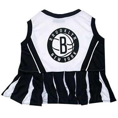 Imagem de Pets First Vestido de líder de torcida NBA Brooklyn Nets, médio