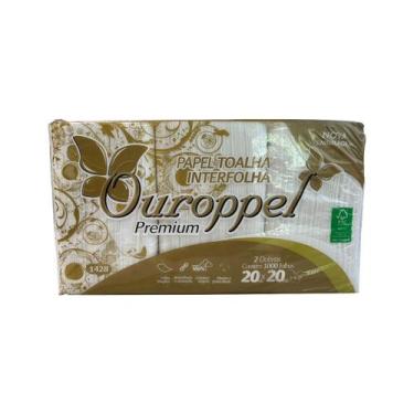 Imagem de Papel Toalha Interfolha 02 Dobras Folha Simples Premium 1.000 Folhas 2
