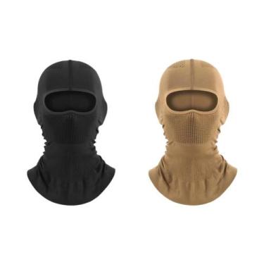 Imagem de Máscara Balaclava Elástica E Respirável Para Capacete De Motocicleta, 