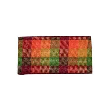 Imagem de Reliant Ribbon Fita de borda com fio confortável Fall Check, 5 cm x 50 metros, multi