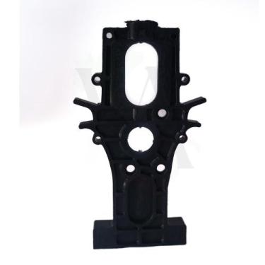 Imagem de Suporte Lateral Nylon Preto Para Cilindros CM28 CM40 Saro