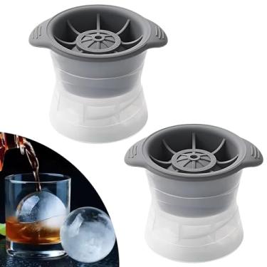 Imagem de Forma Gelo Redonda Esfera Silicone Whisky Drinks Bar Coquetel (2)