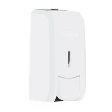 Imagem de Dispenser Para Sabonete Líquido Ou álcool Gel 800ml Sem Reservatório - Preto-branco New Classic - Nobre
