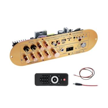Imagem de Ysyqkn Placa Amplificadora de Potência Digital D900 2.1 DIY para Alto-falantes, Placa Receptora de Áudio de Alto Desempenho para Microfone, Placa de Rádio E