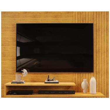 Imagem de Painel Para Tv 50 Pol 136 Cm Nando Cedro Cedro Dj Moveis Cedro Cedro