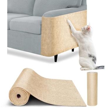 Imagem de Protetor de móveis at Scratch – Tapete de arranhão de escalada faça você mesmo, almofada de arranhão para gatos, protetor de sofá de garras de gato, tapete autoadesivo aparável para sofá interno