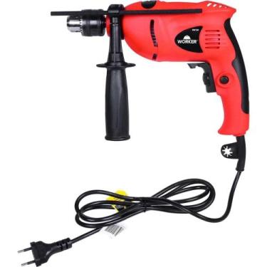Imagem de Furadeira de Impacto 1/2'' 550W 220V Com Vel. Variável e Reversão Work