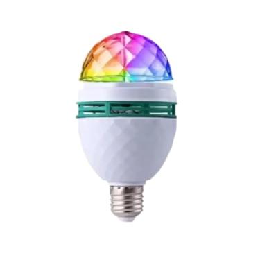 Imagem de Lâmpada Globo Giratório RGB – Bocais LED Colorido, Festa, Balada e DJ(3)