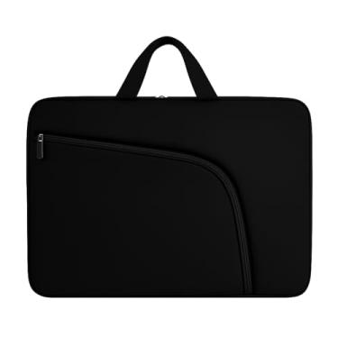Imagem de Capa para Notebook 15.6 Polegadas, Resistente à Água, Leve (150g), com Alça e Bolso Frontal, Case Protetora Slim para Trabalho, Faculdade e Viagem, Alça Reforçada, Neoprene - Qualidade Premium