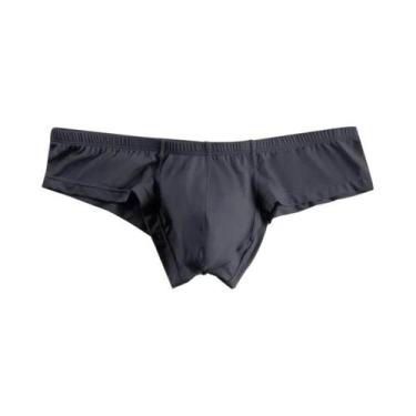 Imagem de Cuecas Masculinas Confortáveis Em Nove Cores Sólidas ADANNU Roupa Ínti