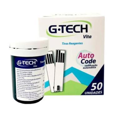 Imagem de Tiras Reagentes de Glicose GTech Vita 50 UNDS - G-tech