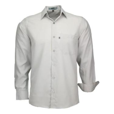 Imagem de Camisa Masculina Social Não Amassa Modelagem Tradicional 832 - AMIL CO