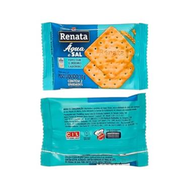 Imagem de BISCOITO SACHE AGUA E SAL 10G RENATA - KIT 180 UN