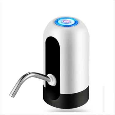 Imagem de Bomba Elétrica USB para Galão de Água de 5L a 20L com Torneira Automática Recarregável e Dispenser Portátil com Filtro