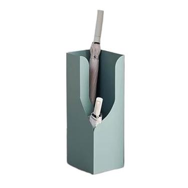 Imagem de Suporte de guarda-chuva de camada dupla para entrada, suporte de guarda-chuva, suporte para guarda-chuva, balde para decoração de escritório em casa, para guarda-chuva longo e dobrado, bengalas de