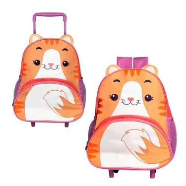 Imagem de Mochila De Rodinha Infantil - Gato - Clio Pets
