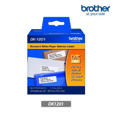 Imagem de Etiquetas de Papel P/ Enderecamento Padrao Dk1201 - BROTHER