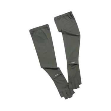 Imagem de Camiseta Masculina De Verão Em Seda Gelada Com Proteção Solar, Manga L