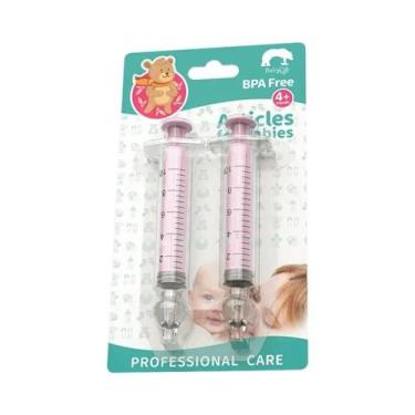 Imagem de Aspirador Nasal Para Bebês 10ml Com Pontas De Sucção De Silicone, Irri