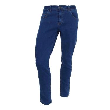 Imagem de Calça Jeans Masculina Ogochi Essencial Slim Azul - 002511020-Masculino