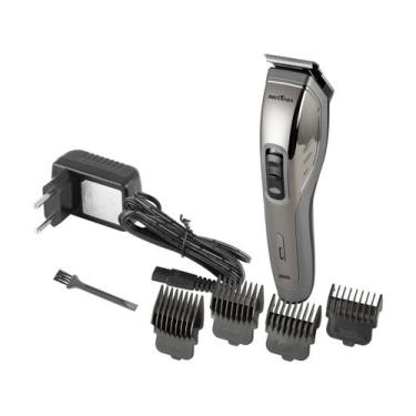 Imagem de Máquina De Cortar Cabelo Britânia BCR20SG e Acessórios, Bivolt