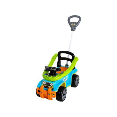 Imagem de Carrinho de Passeio com Empurrador Maral Jip Jip Colorido 9m