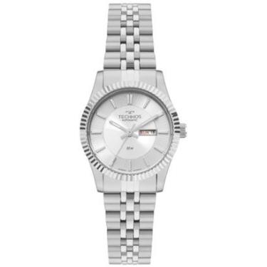 Imagem de Relógio Feminino Technos Automático 6T51AA/1K Prata-Feminino