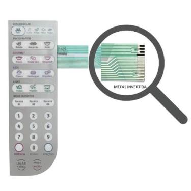 Imagem de Membrana compativel microondas electrolux mef41 invertida - GENERICA