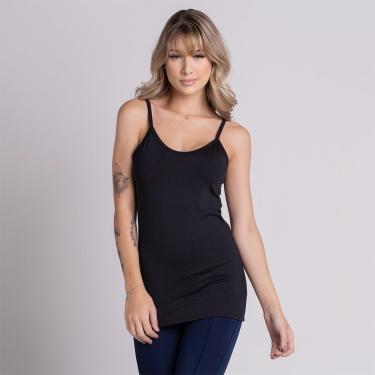 Imagem de Regata Feminina Alça Fina Básica Fitness-Feminino