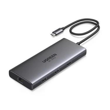 Imagem de Hub Usb-c Ugreen 10 Em 1 HDMI 4k 60hz Pd 100w Ethernet