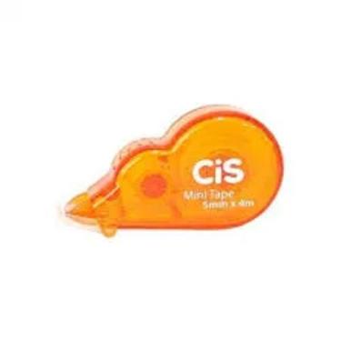Imagem de Fita Corretiva Mini Tape 5mmx4m - CIS, Laranja