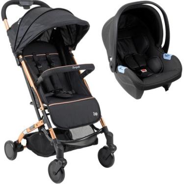 Imagem de Carrinho de Bebe Zap Burigotto Bebe Conforto Materna Metal Cobre