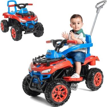 Imagem de Carrinho de Passeio e Pedal Infantil Calesita Cross Up Spider